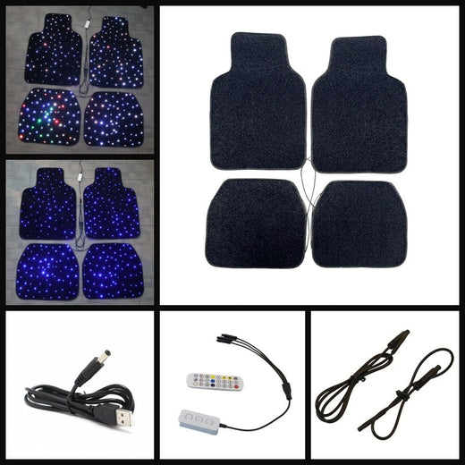 Starlight Fiber Optic Mats — Your Car, Now a Luxury Lounge