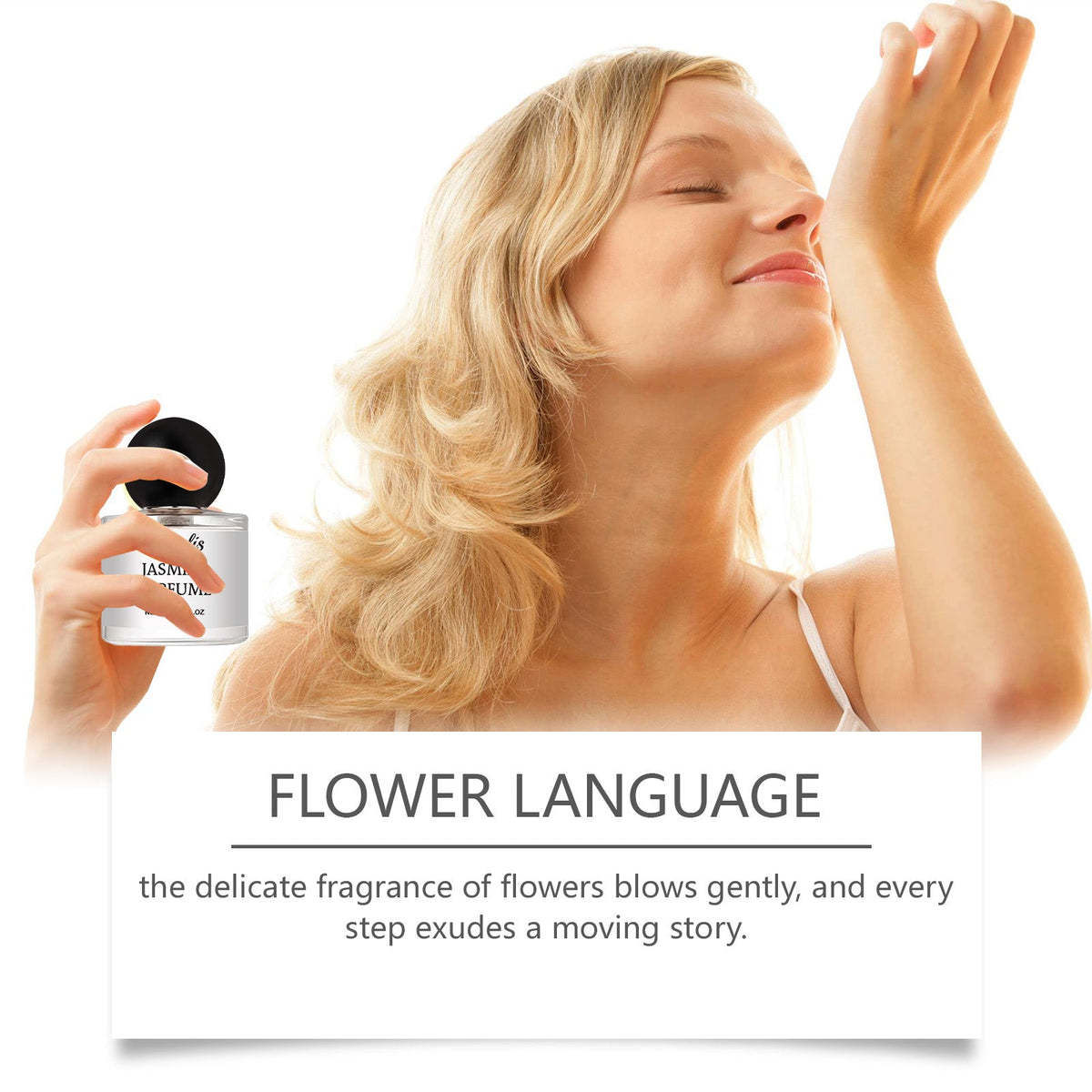 Jasmine Perfume Eau De Toilette for a Soft Floral Trail