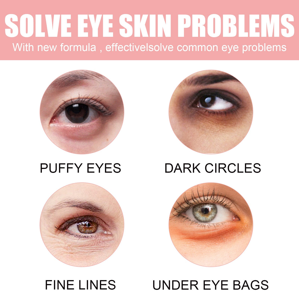 Rose Hydrogel Eye Mask 30 Pairs Dark Circle Patches