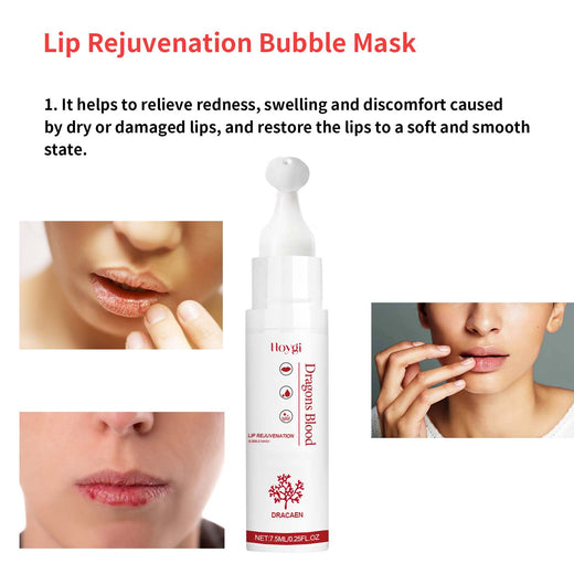 Bubble Mask Lip Balm for Dry, Cracked Lips Relief