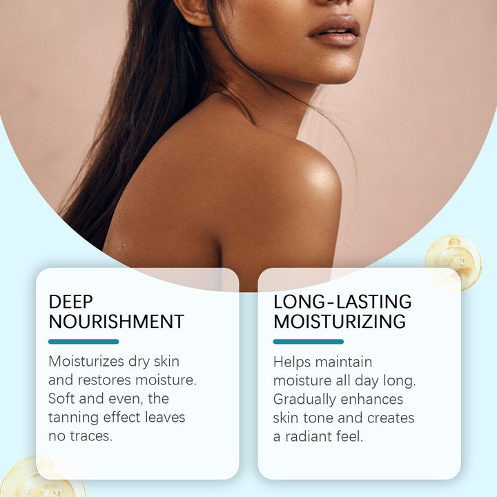 Self-Tanning Cream — Natural Bronze Glow, No Sun Damage