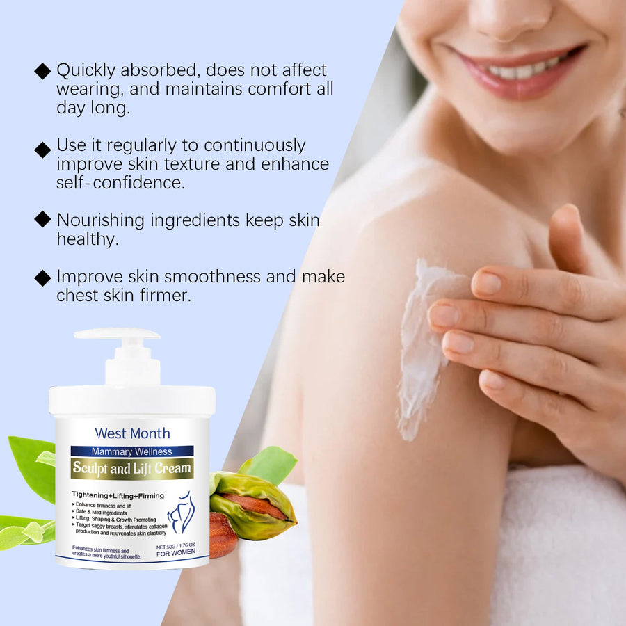 Firming Breast Cream for Lifted, Smoother Skin