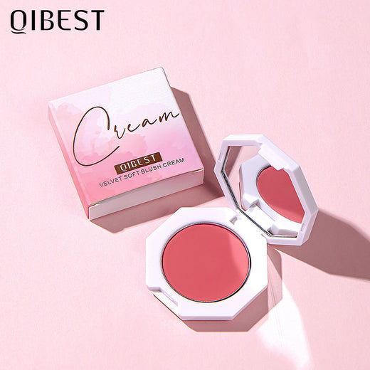 Velvet Cream Blush for an Easy Natural Cheek Flush