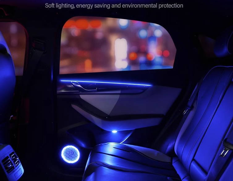 256-Color Ambient Car Lighting — App-Controlled Neon