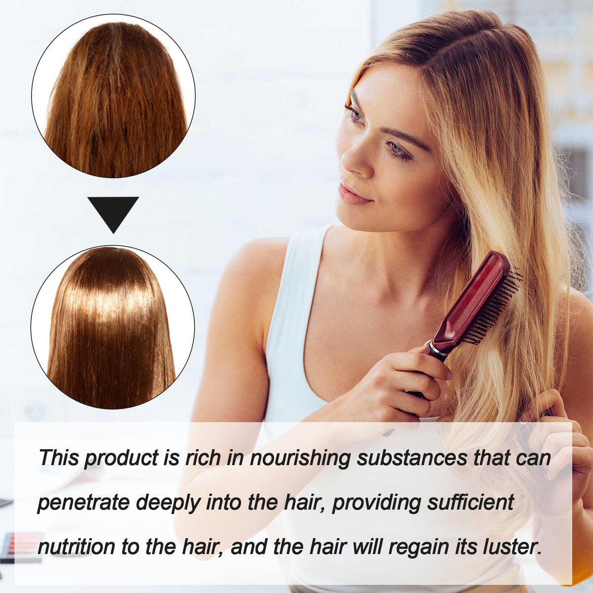 Protein Hair Straightening Cream for Smoother Hair