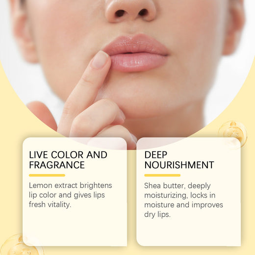 Lemon and Ginger Lip Balm Moisturize and Moisturize with Lem