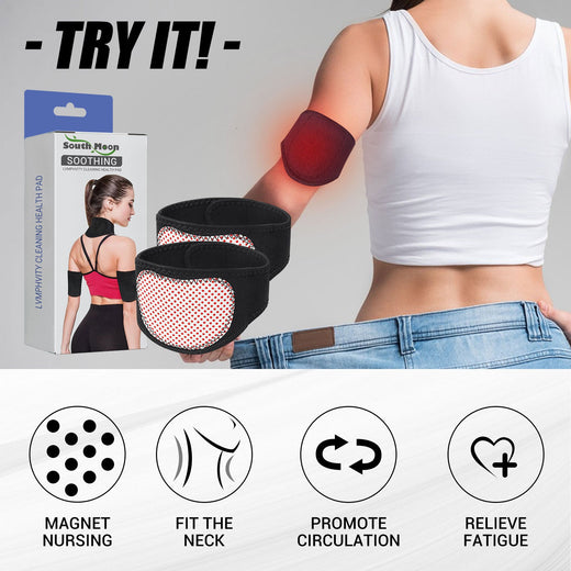 Toning Arm Bands With Magnetic Lymph Support Pads