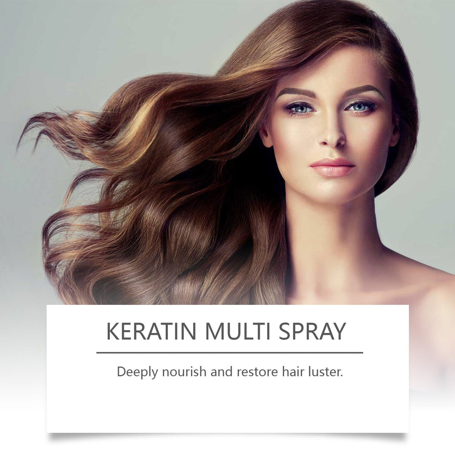 Keratin Hair Conditioner Spray for Smooth, Shiny Hair