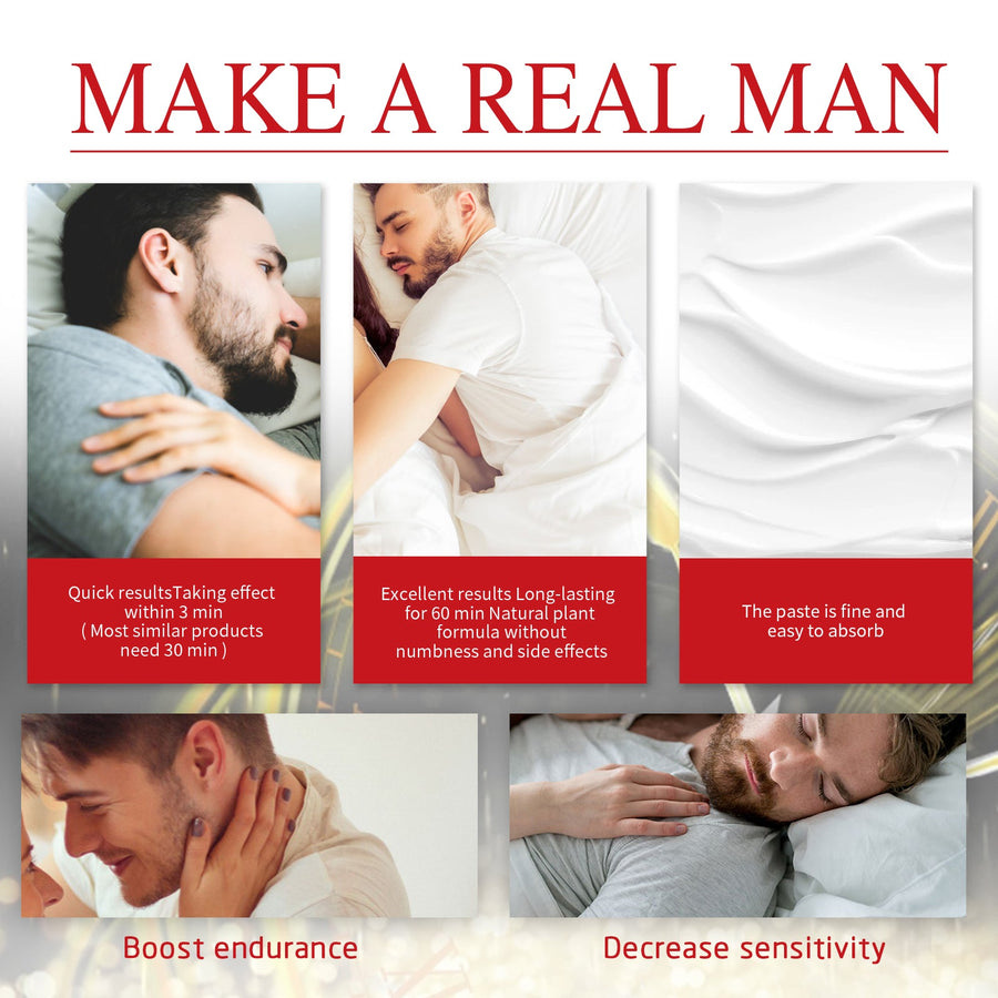 Men's Vitality Cream — Boost Endurance & Sensitivity in 3