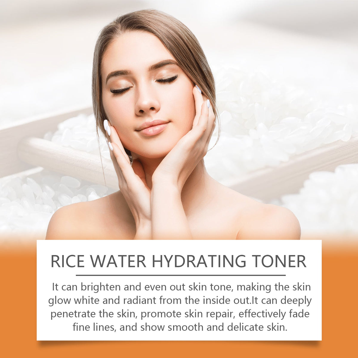Rice Water Hydrating Toner for Dry, Dull Uneven Skin