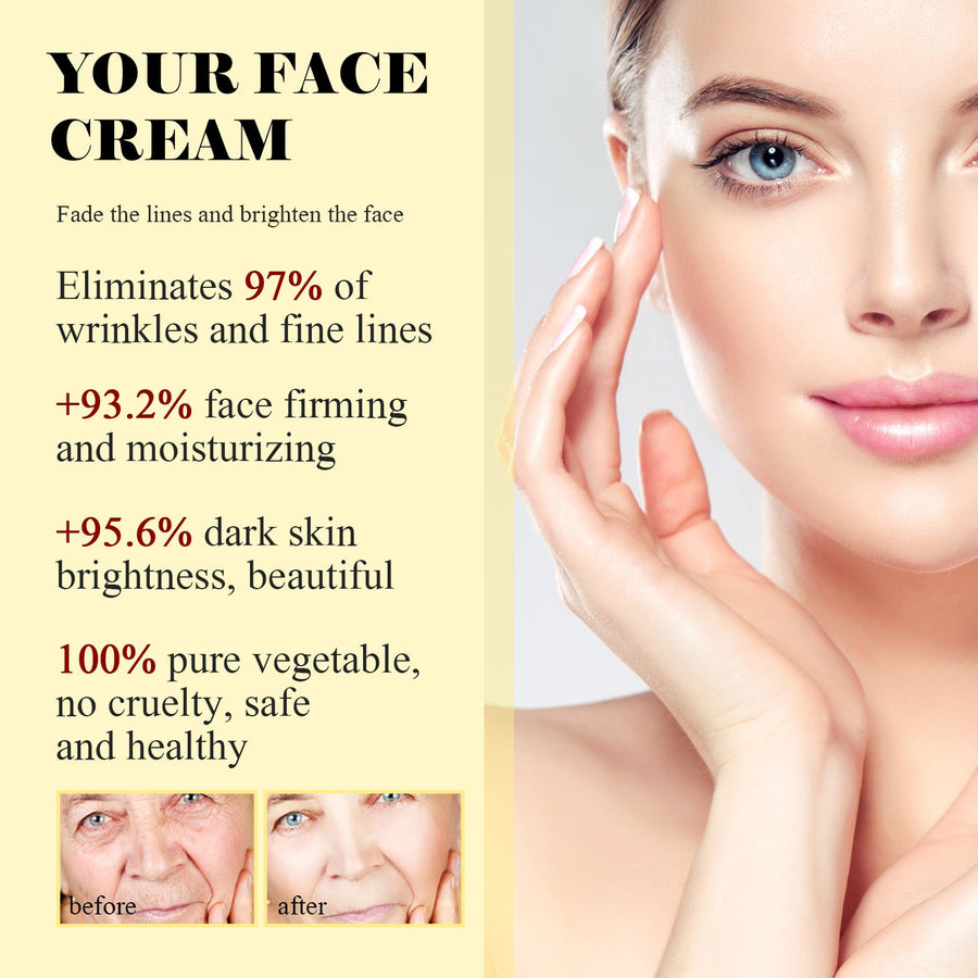 Anti-Wrinkle Face Cream for Firm, Bright, Smooth Skin