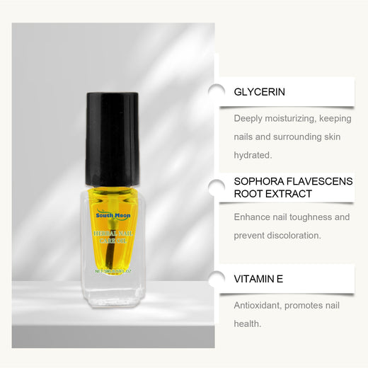 Herbal Nail Cuticle Oil for Stronger Brittle Nails