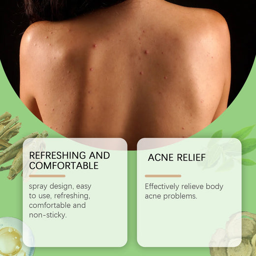 Salicylic Acid Body Acne Spray — Clear Back & Chest Breakouts