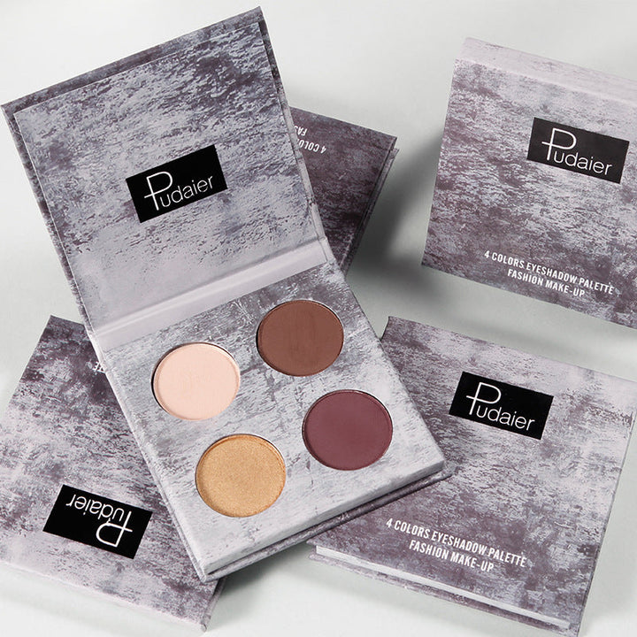 Four-Color Eyeshadow Palette for Bold, Easy Looks