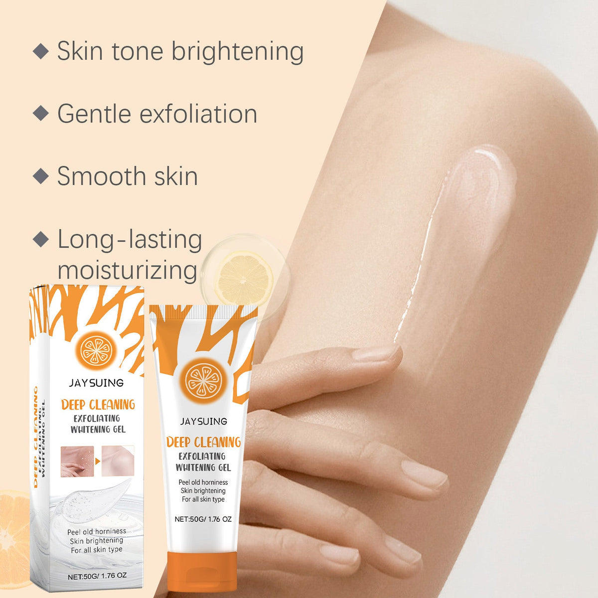 Exfoliating Gel for Chicken Skin & Rough Body Bumps