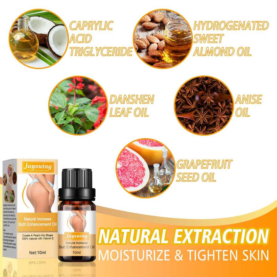 Butt Lift Essential Oil for Firmer, Lifted Hip Contour