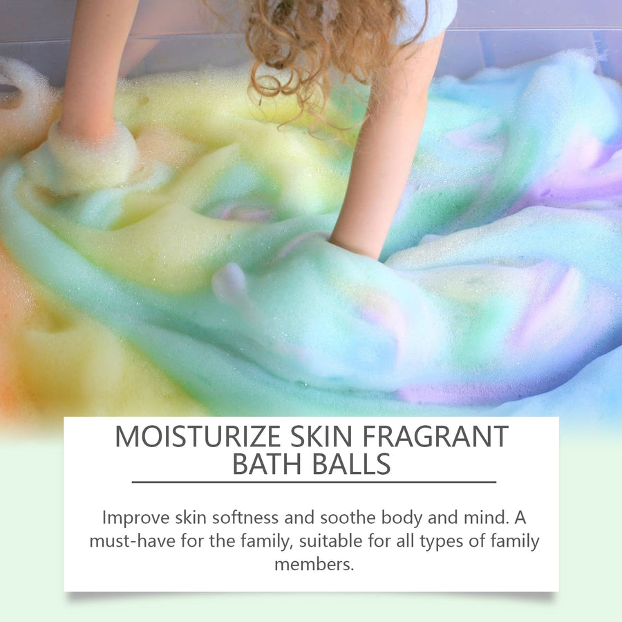 Fragrant Bath Balls for Relaxing Baths & Softer Skin