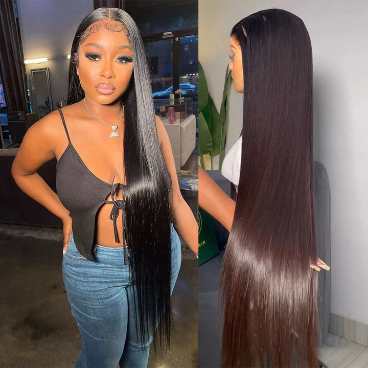 Glueless Human Hair Wig for Sleek, Natural Style