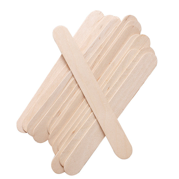 Wax Applicator Sticks 100-Pack — 8 Sizes for Precise Hair