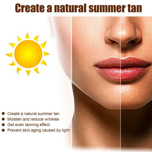 OUHOE Soft Brown Self-Tanning Cream — Dark, Durable Tan