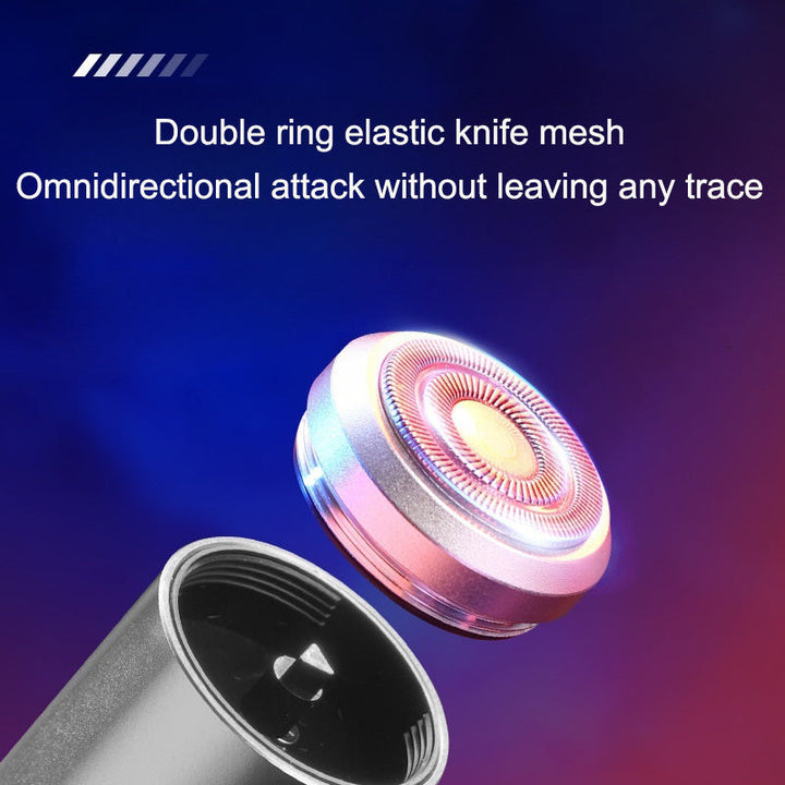 Mini Travel Shaver — Omnidirectional Cutting
