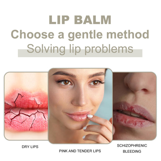 Lip Mask Balm for Fading Lip Lines & Dry Cracked Lips
