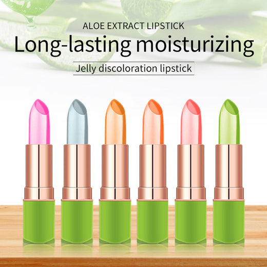 Aloe Vera Color-Changing Jelly Lipstick Moisture Shine