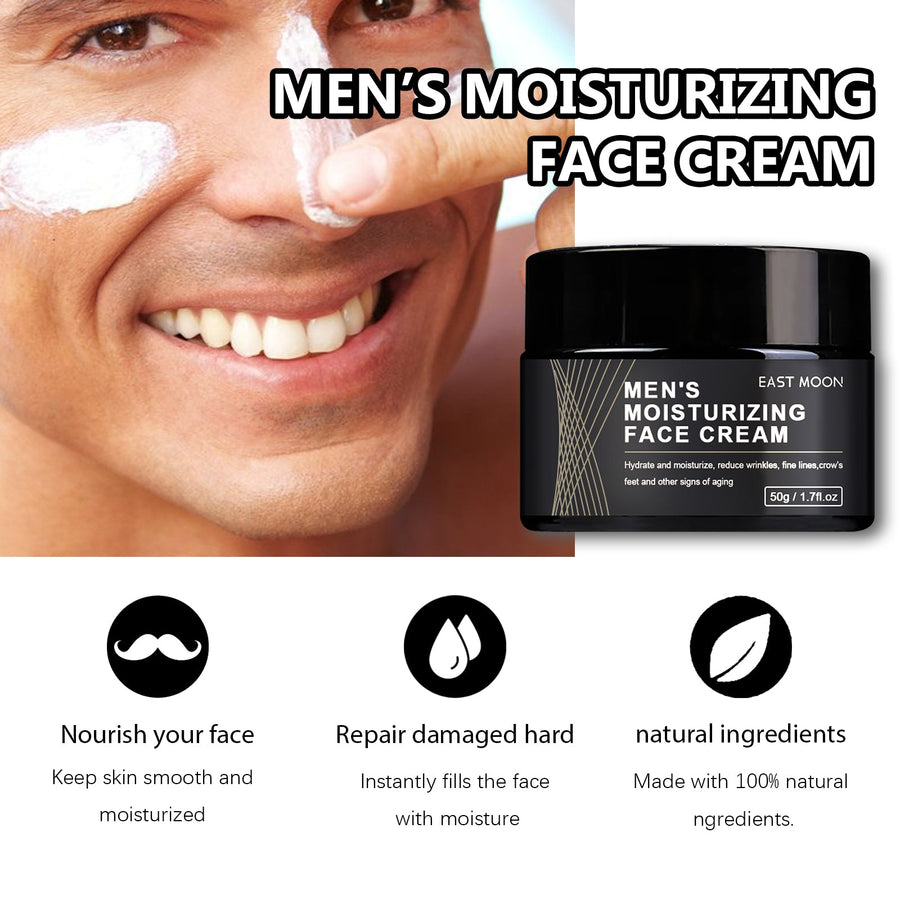Men's Face Cream for Fine Lines & Daily Hydration