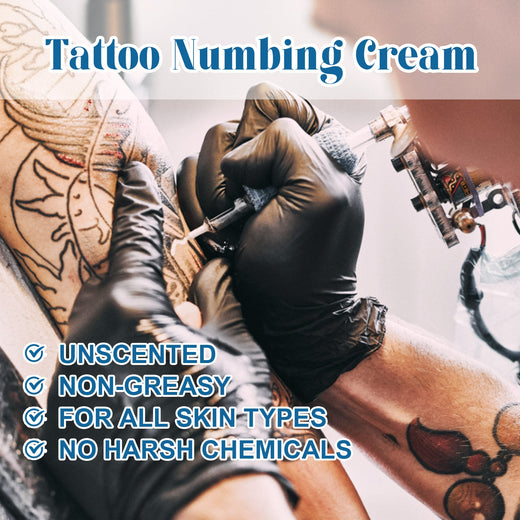Tattoo Numbing Cream for Pain-Free Sessions & Healing