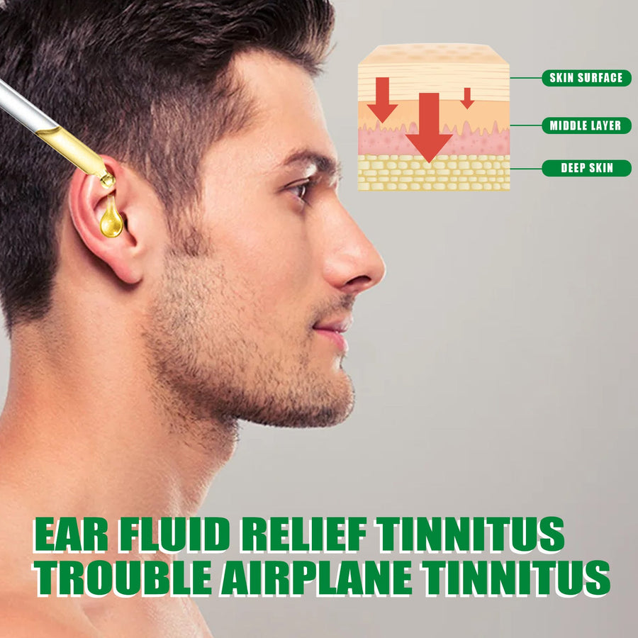Ear Drops for Tinnitus Relief — Deep Penetration, Soothing
