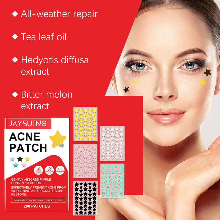 Acne Patches, Star-Shaped Overnight Blemish Coverage