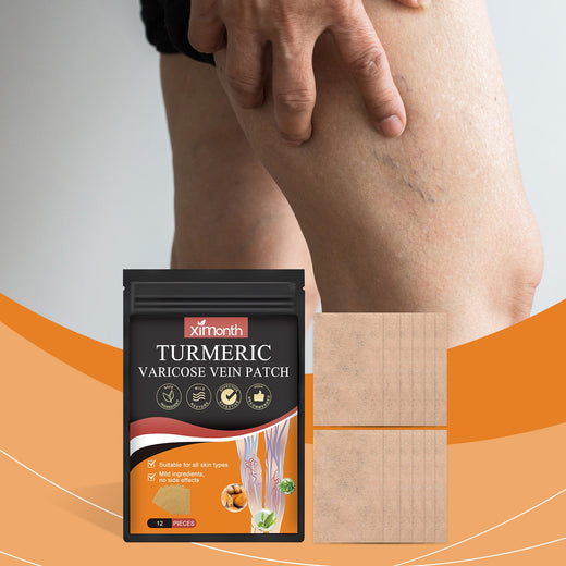 Turmeric Leg Patches — Soothing Relief for Visible Veins