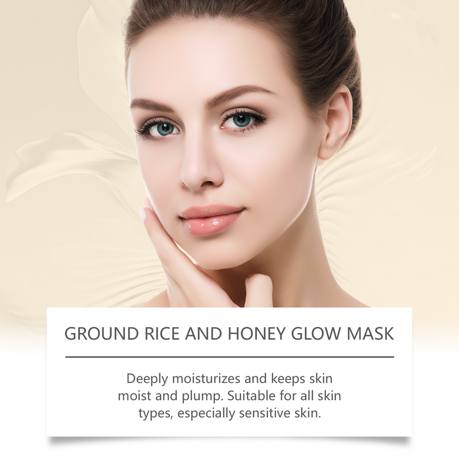 Rice Honey Face Mask - Hydrating Glow Treatment 150g