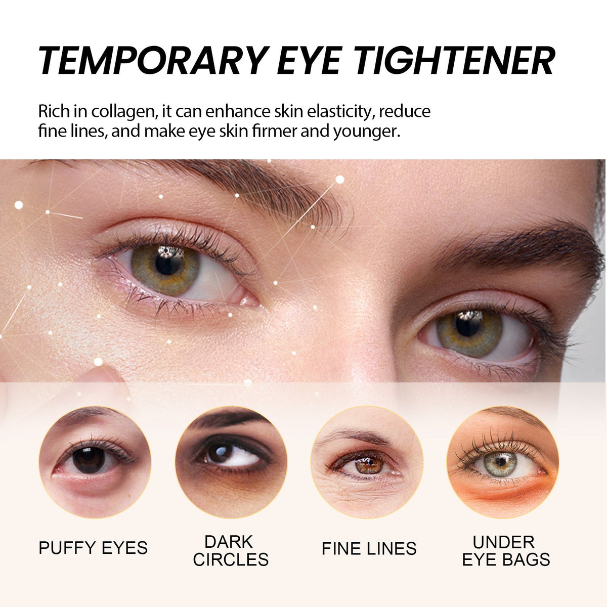 Instant Eye Tightener Gel for Fine Lines & Puffiness