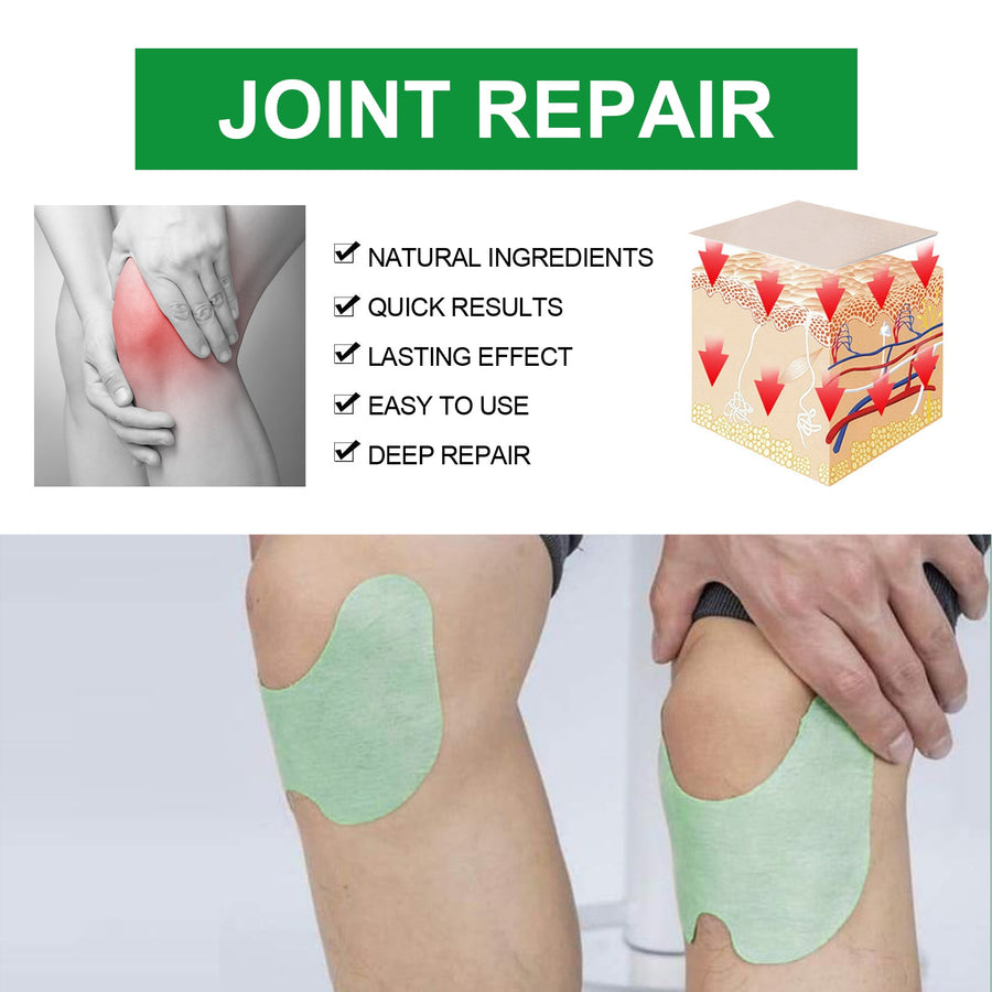 Knee Pain Relief Patches — 12-Hour Herbal Joint Relief