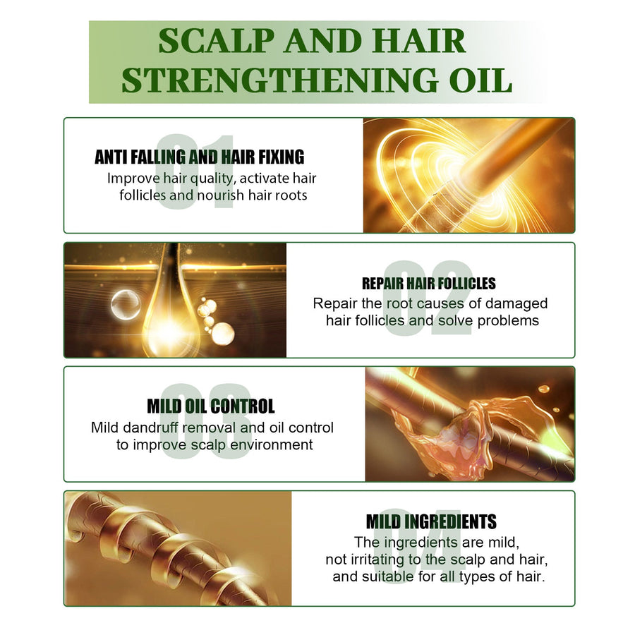 Rosemary Scalp Oil for Stronger, Fuller-Looking Hair
