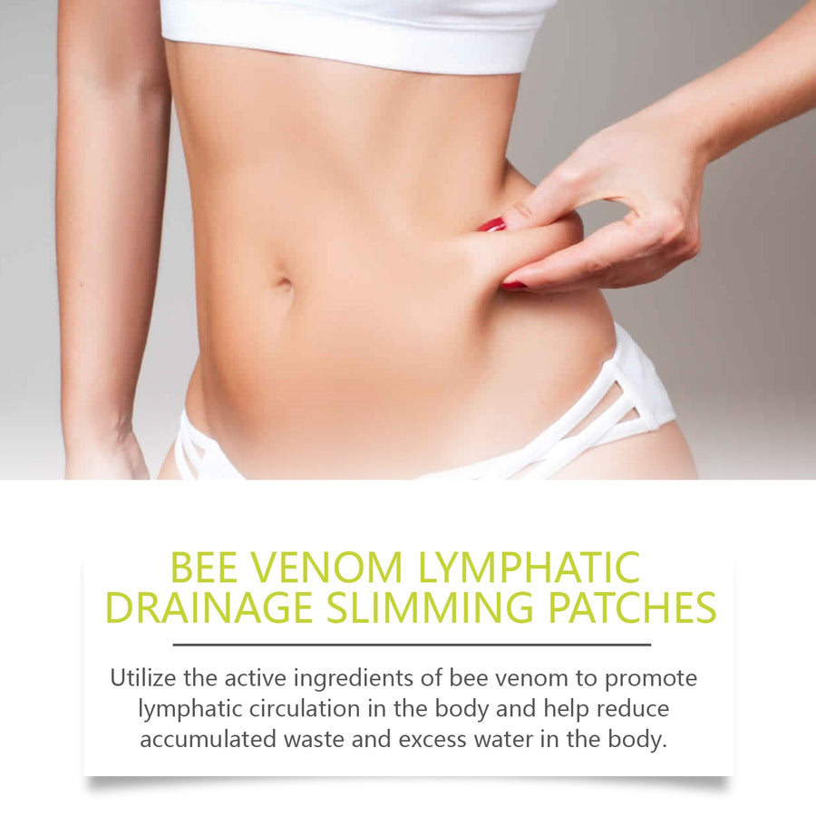 Bee Venom Lymphatic Drainage Slimming Patches (10-Pack)