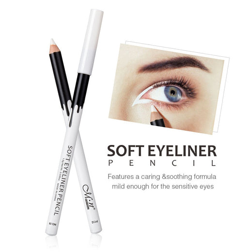 12-Piece Eyeliner Pencil Set for Soft, Lasting Definition