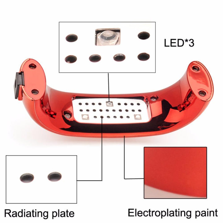 9W UV LED Nail Lamp — Salon‑Quality Gel Curing On‑the‑Go