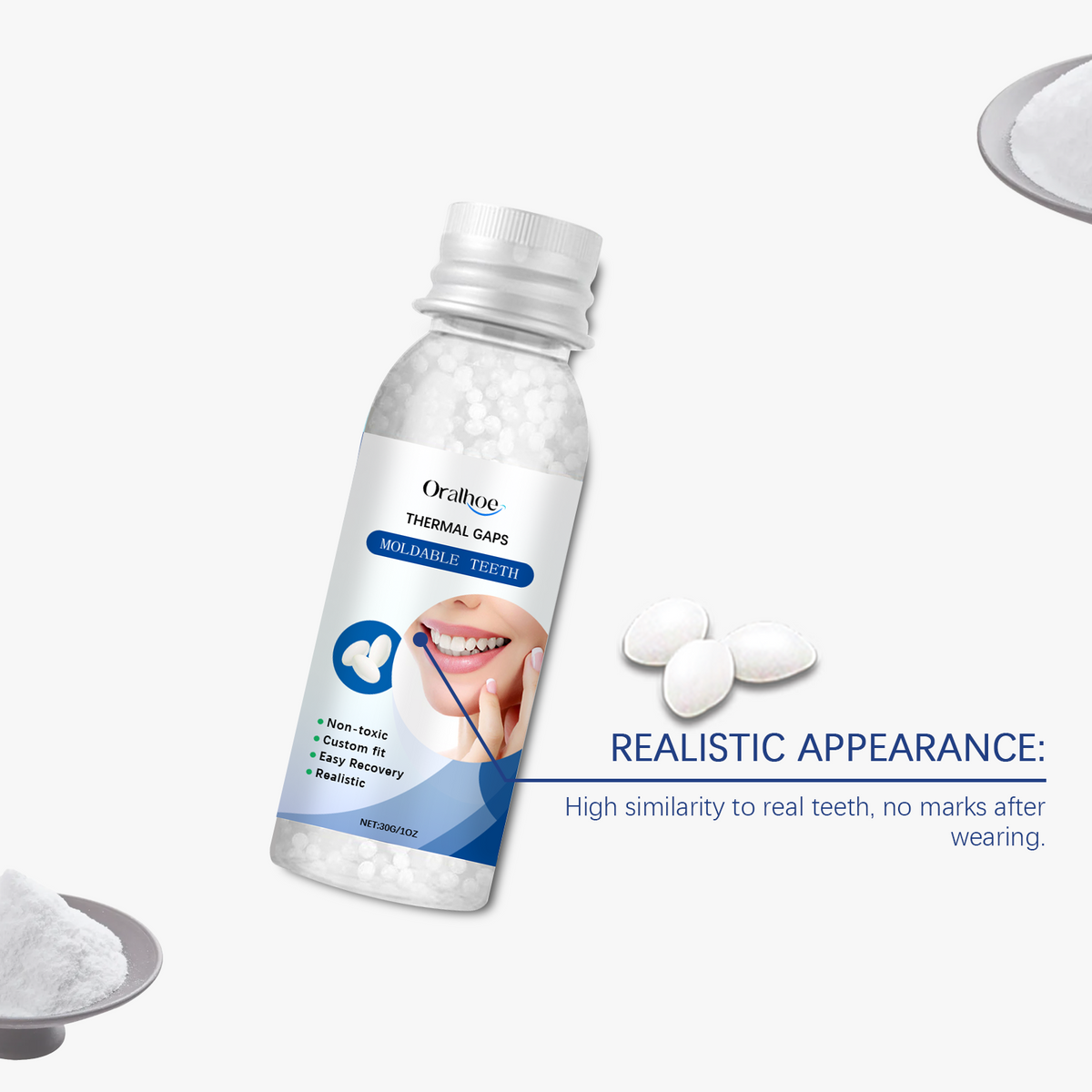 Moldable Teeth Filling — Instant Gap Coverage & Natural Look