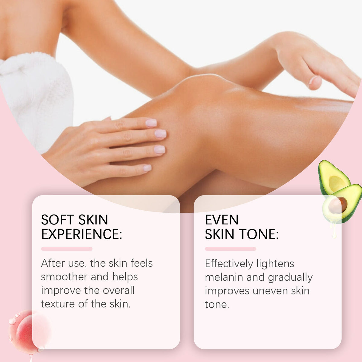 Body Brightening Scrub for Even, Soft Skin Tone