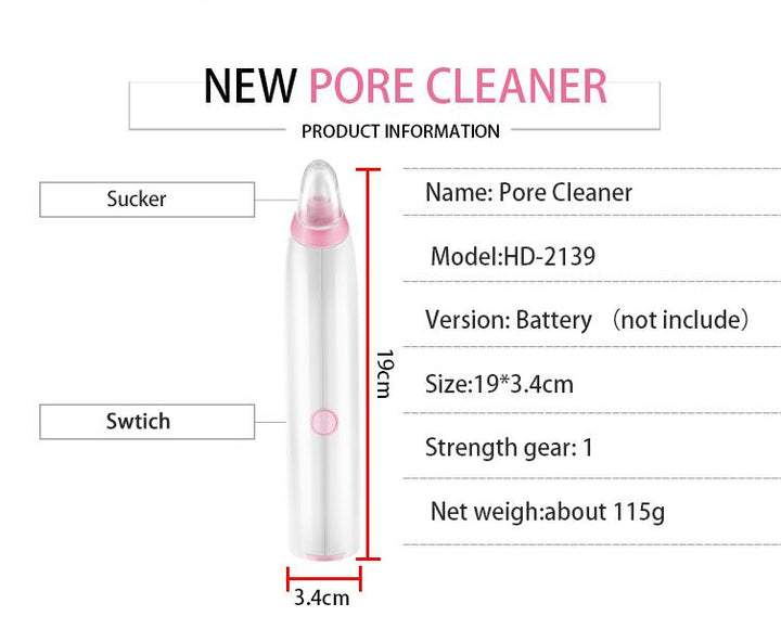 Pore Vacuum Blackhead Remover — Clearer Skin in Minutes