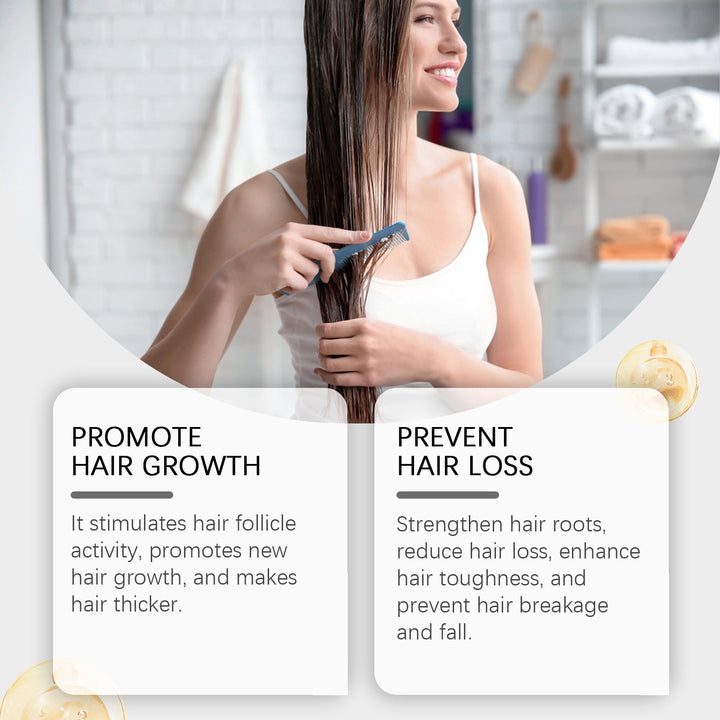 Onion Hair Oil for Dry Hair & Thicker-Looking Strands