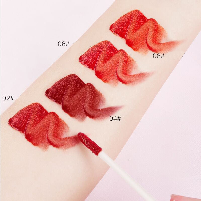 Lip Gloss Set: Four Moisturizing Vivid Color Shades