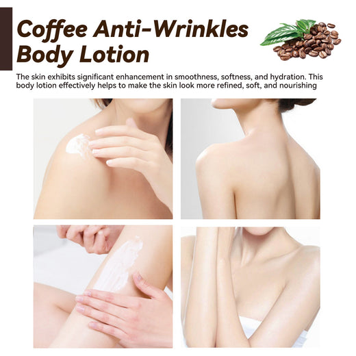 Coffee Anti-Wrinkle Body Lotion for Smooth Hydrated Skin