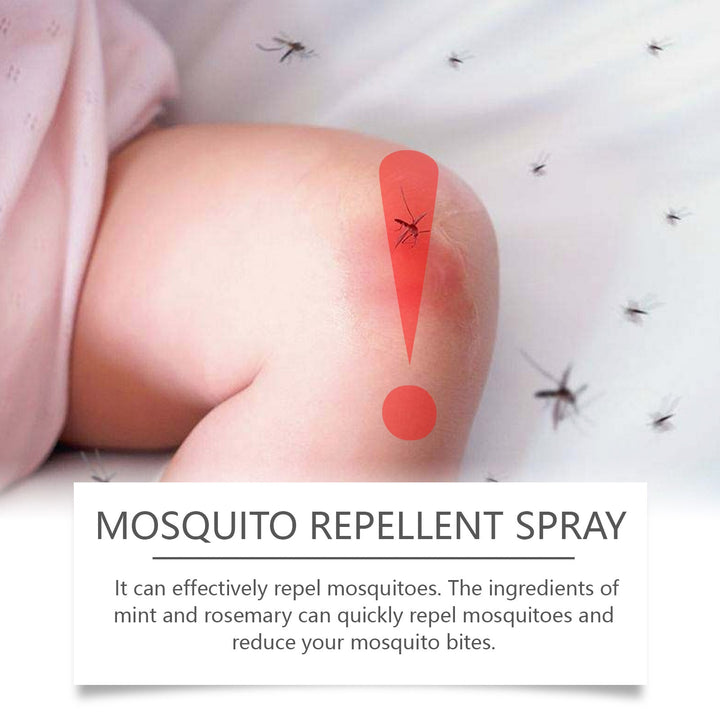 Mint & Rosemary Mosquito Repellent Spray, 6-Hour Protection
