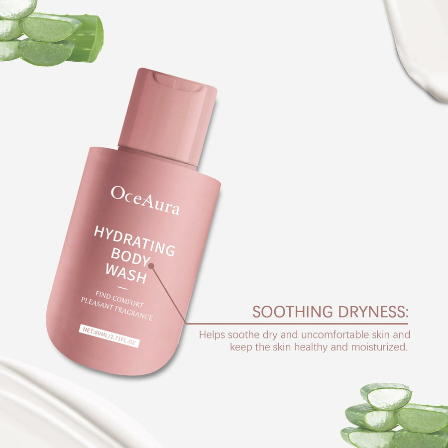 Oceaura Body Wash - Hydrating Aloe Vera Shower Gel