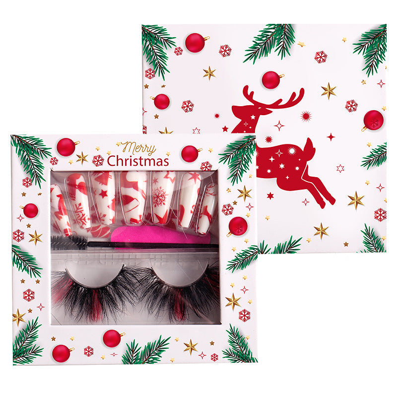 Christmas Nail and Lash Kit for Effortless Festive Glam