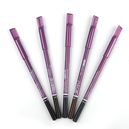 Waterproof Eyebrow Pencil With Built-In Brow Comb Duo