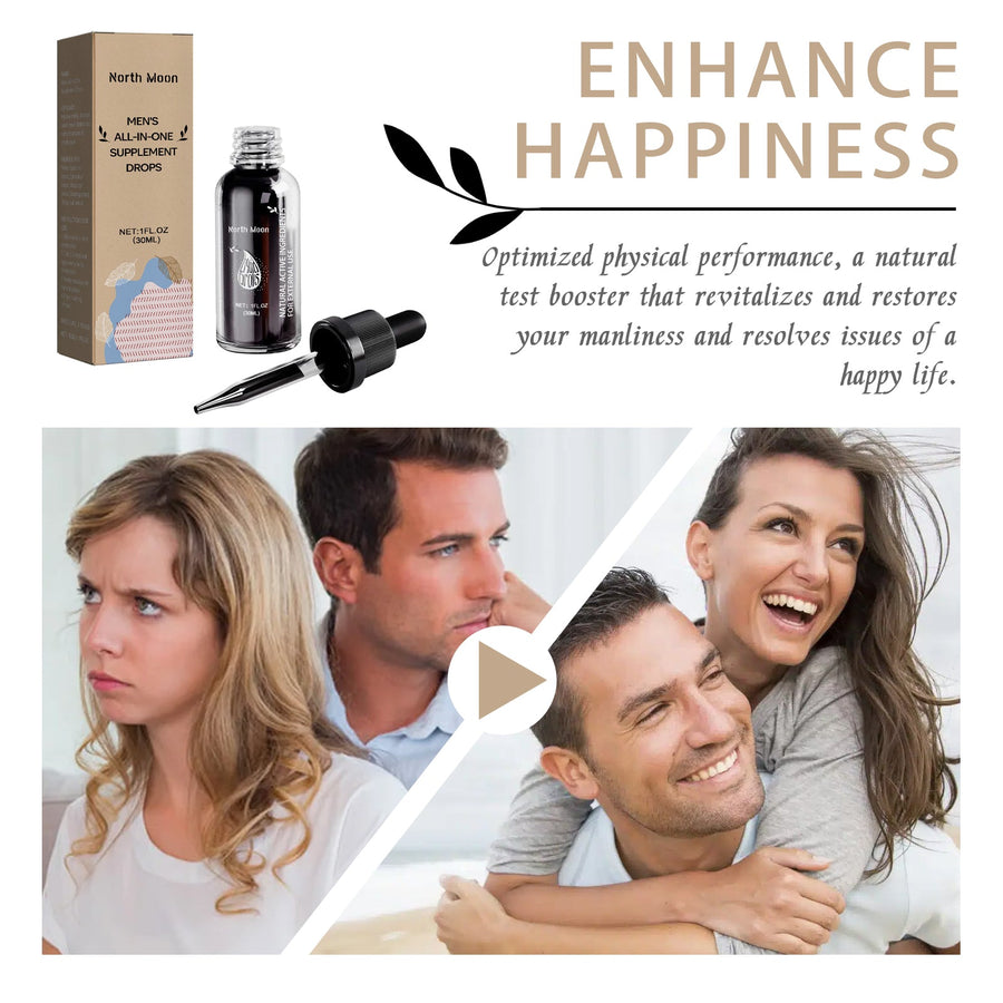 Men's Vitality Oil — Natural Endurance & Performance Drops